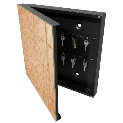 Caja de llaves Textura de madera
