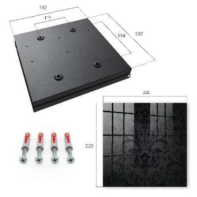 Caja de llaves Adorno clásico