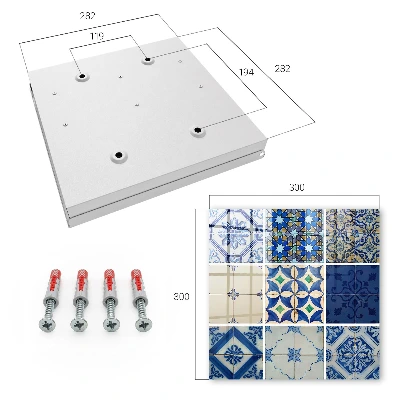 Armario de llaves Azulejos