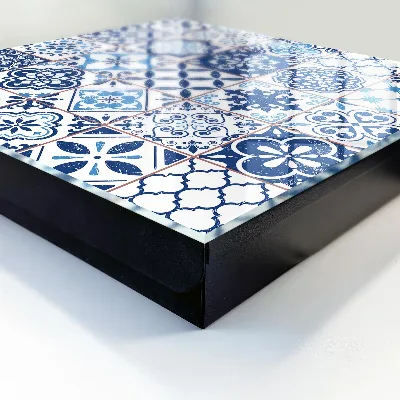 Armario de llaves Azulejos azules