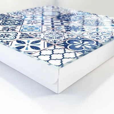 Armario de llaves Azulejos azules