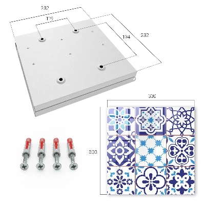 Armario llaves de pared Patrones geométricos
