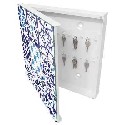Armario llaves de pared Patrones geométricos