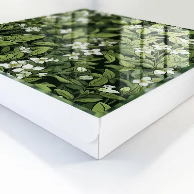 Caja de llaves Motivo vegetal