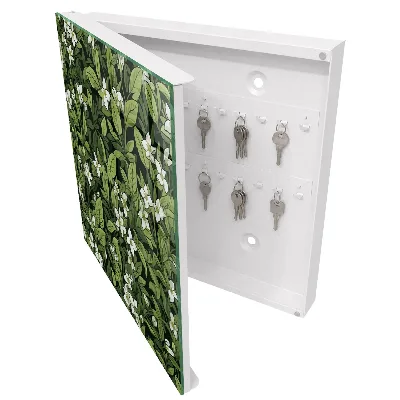 Caja de llaves Motivo vegetal