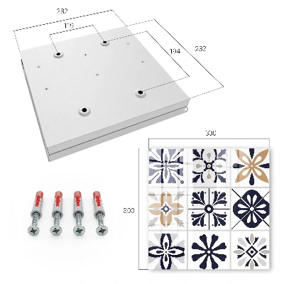 Caja de llaves Patrones geométricos