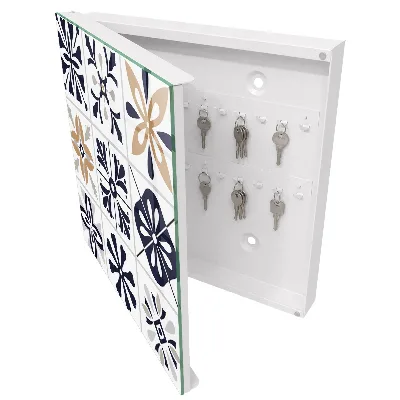 Caja de llaves Patrones geométricos