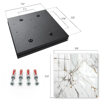Caja de llaves Elegancia del mármol