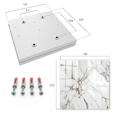 Caja de llaves Elegancia del mármol