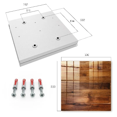 Armario llaves de pared Tablas de madera