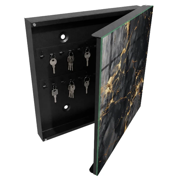 Caja de llaves Mármol negro