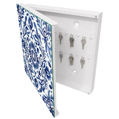 Caja de llaves Adorno floral