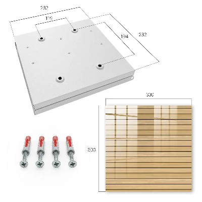Armario de llaves Tablas beige