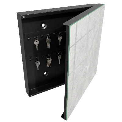 Caja de llaves Estructura gris