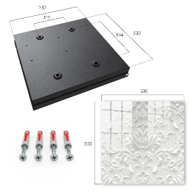 Armario llaves de pared Rico ornamento