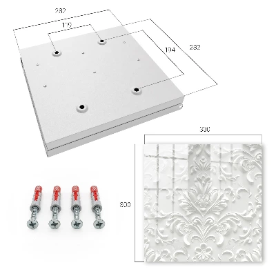 Armario llaves de pared Rico ornamento
