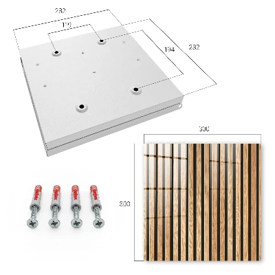 Armario llaves de pared Rayas verticales