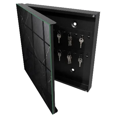 Caja de llaves Mármol negro