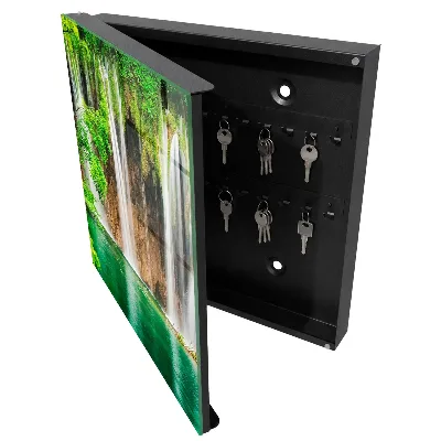 Armario llaves de pared Cascada verde