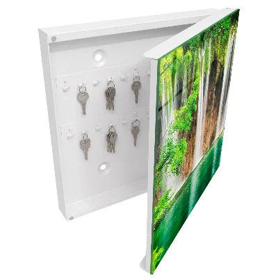 Armario llaves de pared Cascada verde