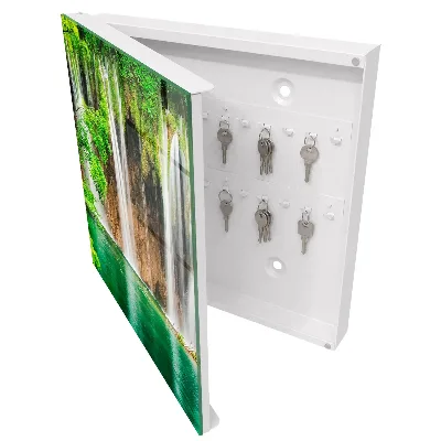 Armario llaves de pared Cascada verde