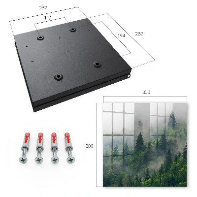 Caja de llaves Bosque brumoso