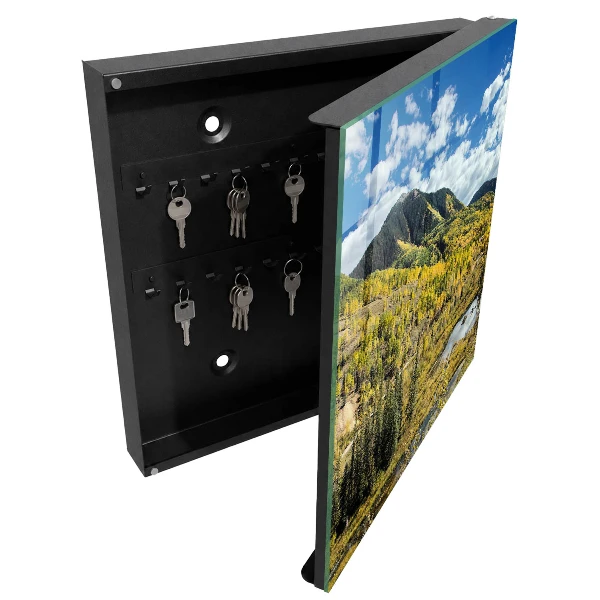 Caja de llaves Paisaje otoñal