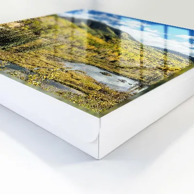 Caja de llaves Paisaje otoñal