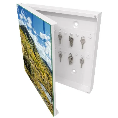 Caja de llaves Paisaje otoñal