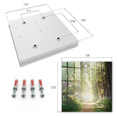 Caja de llaves Paisaje forestal