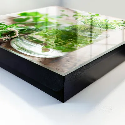 Caja de llaves Hierbas verdes