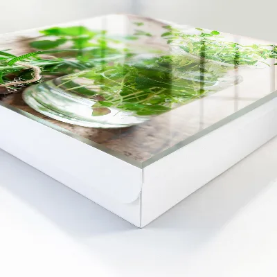 Caja de llaves Hierbas verdes