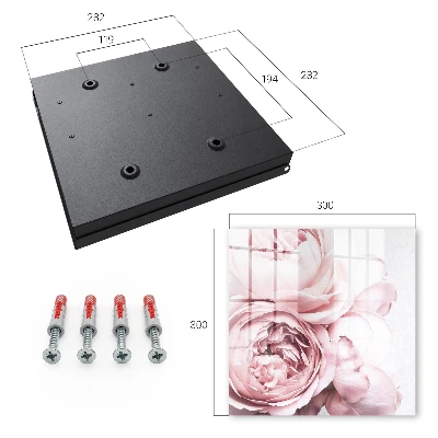 Armario llaves de pared Belleza rosa