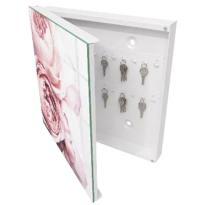 Armario llaves de pared Belleza rosa