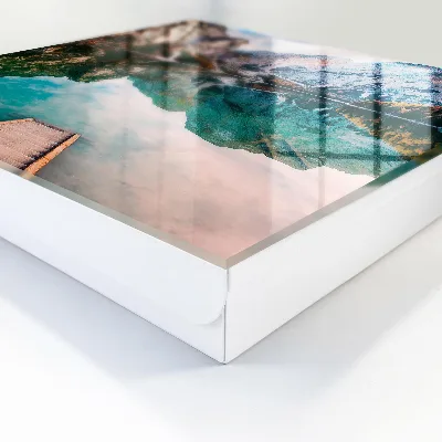 Caja de llaves Paisaje de montaña