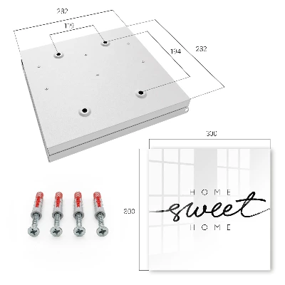Caja de llaves Encanto hogareño