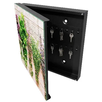 Armario llaves de pared Hierbas verdes