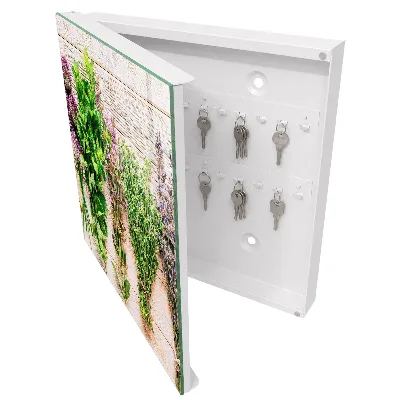 Armario llaves de pared Hierbas verdes