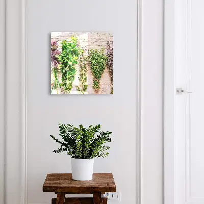 Armario llaves de pared Hierbas verdes