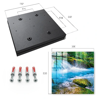 Caja de llaves Un río tranquilo