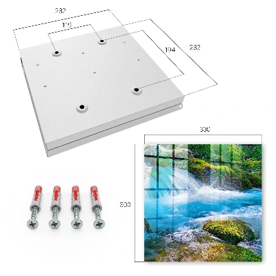 Caja de llaves Un río tranquilo