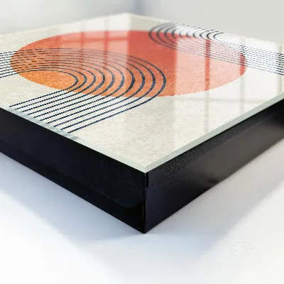 Armario llaves de pared Líneas geométricas