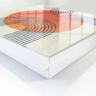 Armario llaves de pared Líneas geométricas