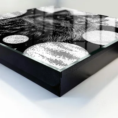 Caja de llaves Gato espacial