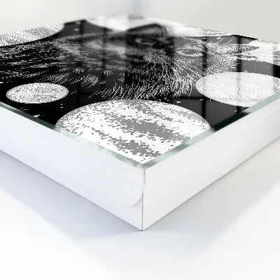 Caja de llaves Gato espacial