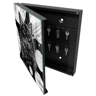 Caja de llaves Gato espacial