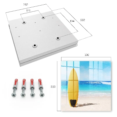 Caja de llaves Paraíso del surf