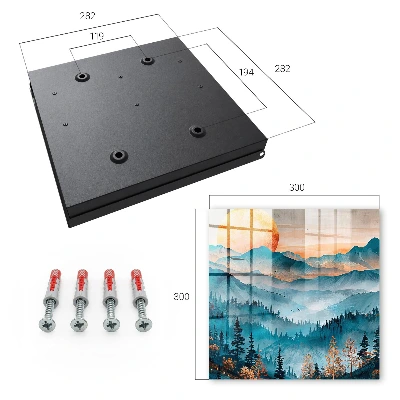 Caja de llaves Montaña Oeste