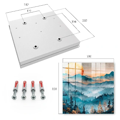 Caja de llaves Montaña Oeste