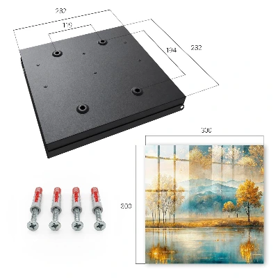 Caja de llaves Armonía otoñal